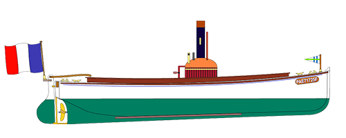 Moteur Vapeur Chaloupe "Suzanne"