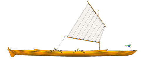 sequana fiche bateau aviron voile "Yévé"