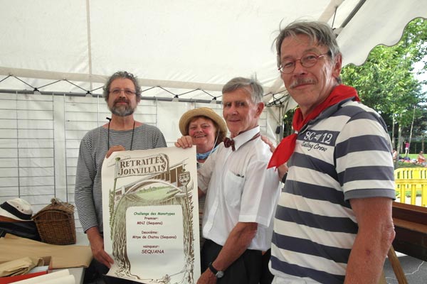 Seine en fête à Nogent mai 2017 Remise des prix par le Président Gérard de Cayeux et le vice président  Denis Buisson