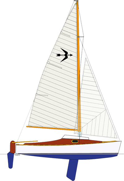 Voilier  Mistral "Gaston"