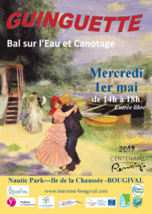 Affiche de la guinguette du 1er mai 2019 à Bougival_poses_sequana-chatou