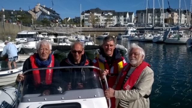 Equipe Sequana à la semaine du golfe